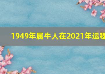 1949年属牛人在2021年运程