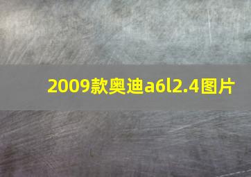 2009款奥迪a6l2.4图片