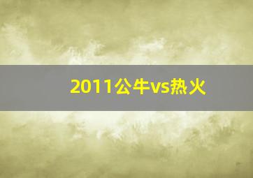 2011公牛vs热火