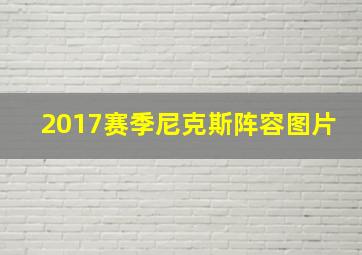 2017赛季尼克斯阵容图片