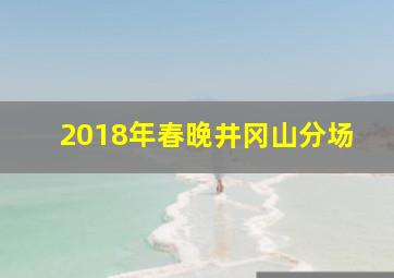 2018年春晚井冈山分场