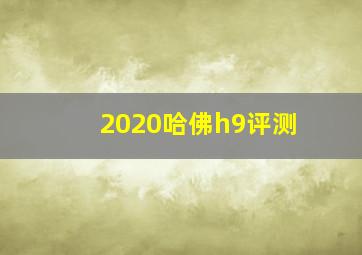 2020哈佛h9评测