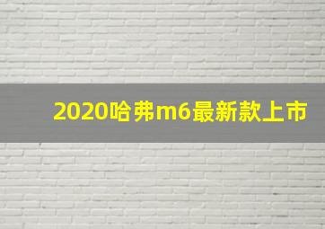 2020哈弗m6最新款上市