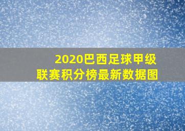 2020巴西足球甲级联赛积分榜最新数据图