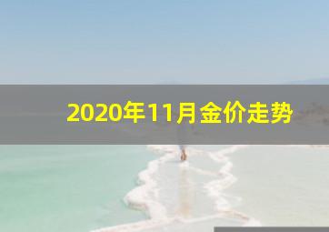 2020年11月金价走势