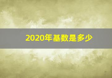 2020年基数是多少