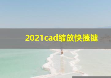 2021cad缩放快捷键