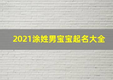 2021涂姓男宝宝起名大全