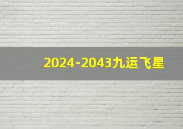 2024-2043九运飞星