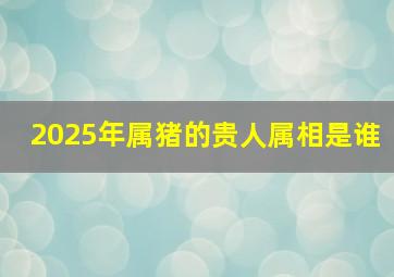 2025年属猪的贵人属相是谁