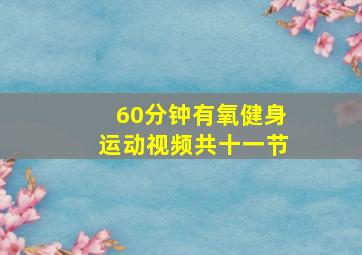 60分钟有氧健身运动视频共十一节