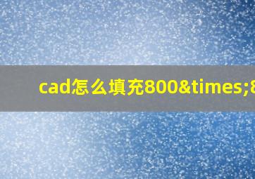 cad怎么填充800×800