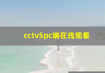 cctv5pc端在线观看