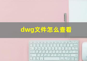 dwg文件怎么查看