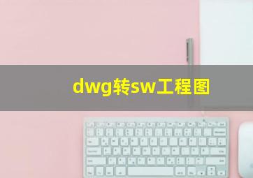 dwg转sw工程图