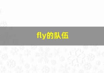 fly的队伍