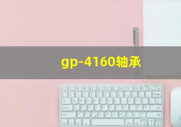 gp-4160轴承