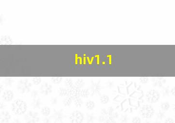 hiv1.1