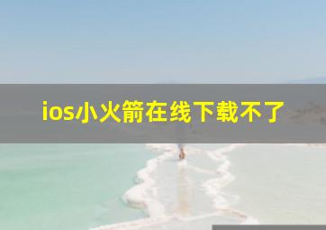 ios小火箭在线下载不了