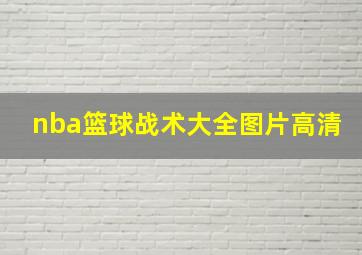 nba篮球战术大全图片高清