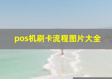 pos机刷卡流程图片大全