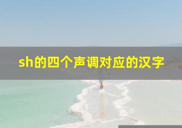 sh的四个声调对应的汉字