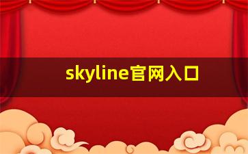 skyline官网入口