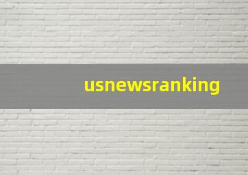 usnewsranking