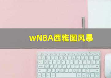 wNBA西雅图风暴