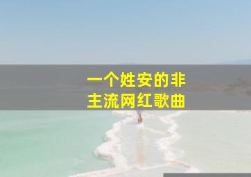 一个姓安的非主流网红歌曲