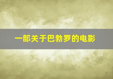 一部关于巴勃罗的电影