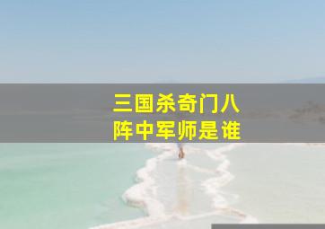 三国杀奇门八阵中军师是谁