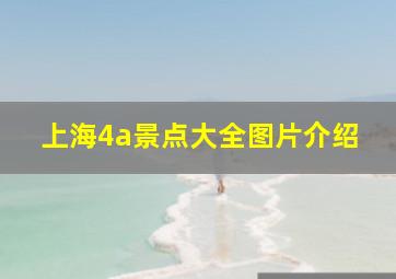 上海4a景点大全图片介绍