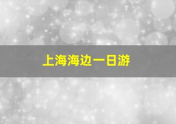 上海海边一日游