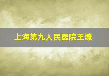 上海第九人民医院王燎