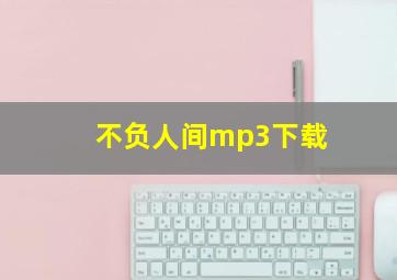 不负人间mp3下载