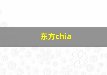 东方chia