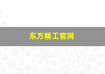 东方精工官网