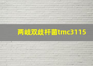 两岐双歧杆菌tmc3115