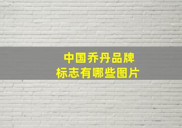 中国乔丹品牌标志有哪些图片