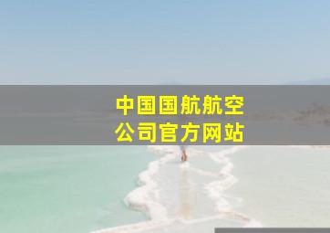 中国国航航空公司官方网站