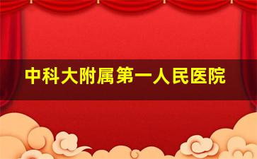 中科大附属第一人民医院