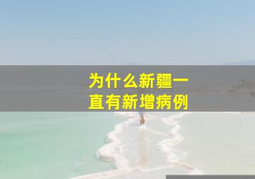 为什么新疆一直有新增病例