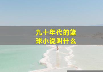 九十年代的篮球小说叫什么