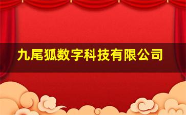 九尾狐数字科技有限公司