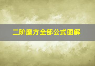 二阶魔方全部公式图解