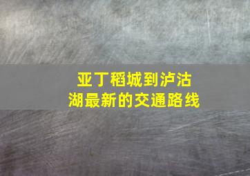 亚丁稻城到泸沽湖最新的交通路线