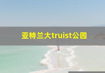 亚特兰大truist公园