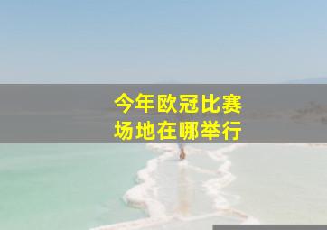 今年欧冠比赛场地在哪举行