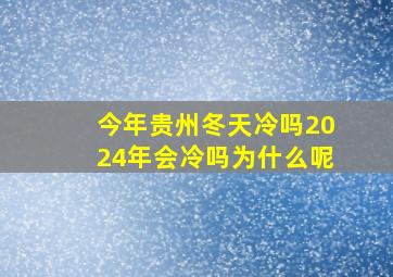 今年贵州冬天冷吗2024年会冷吗为什么呢